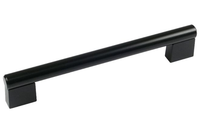 Ручка A110/320/CZ, 320 мм, черный матовый, AMIX в Волгограде
